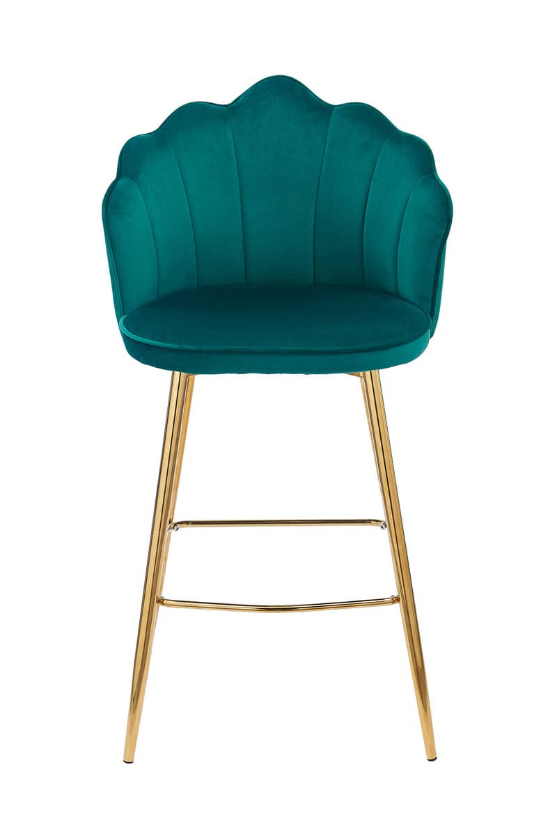 Baro kėdė SF396, žalia, 52x54x100 cm