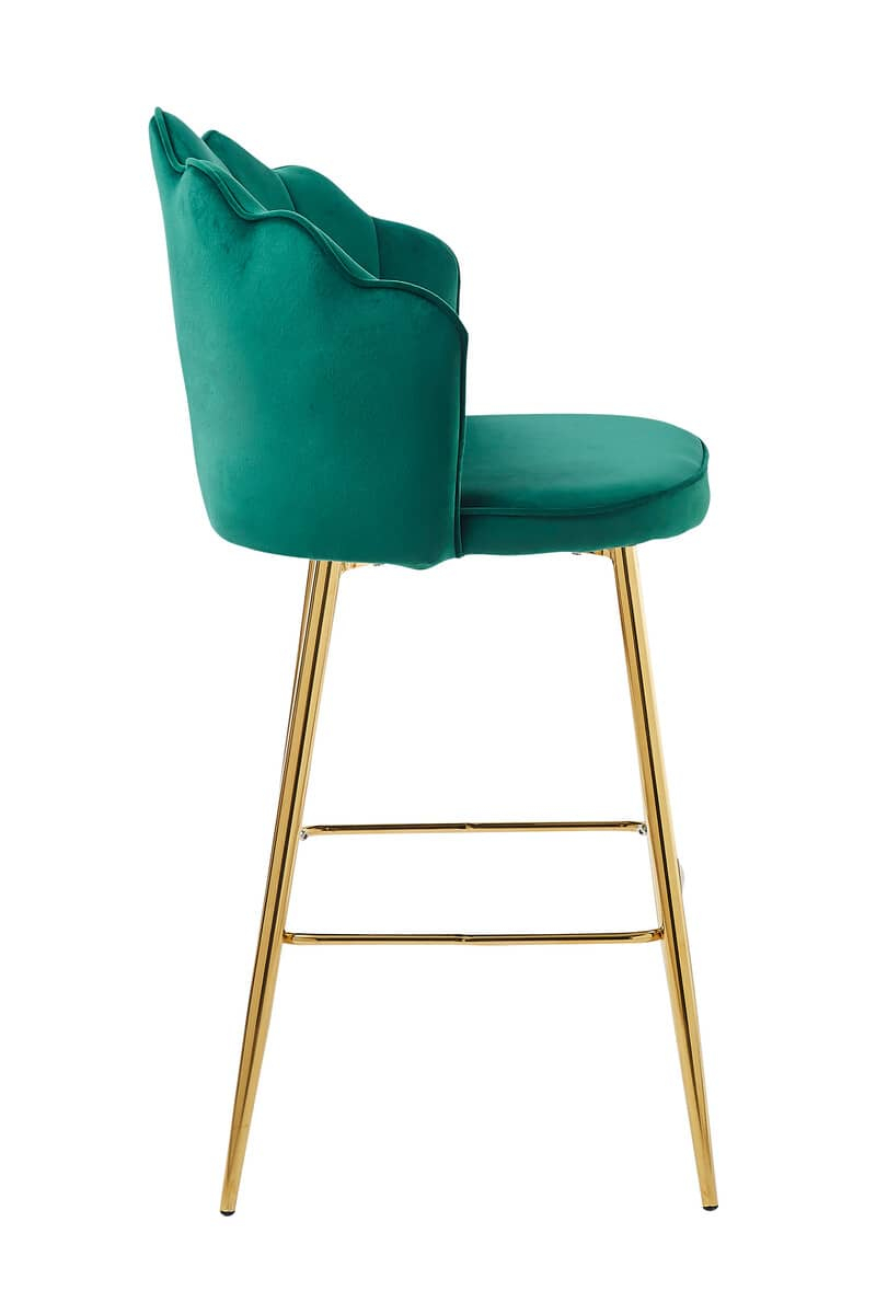 Baro kėdė SF396, žalia, 52x54x100 cm