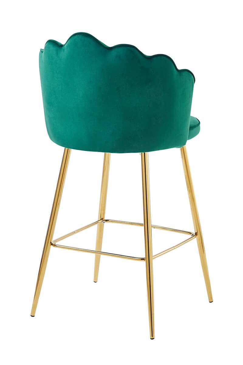 Baro kėdė SF396, žalia, 52x54x100 cm