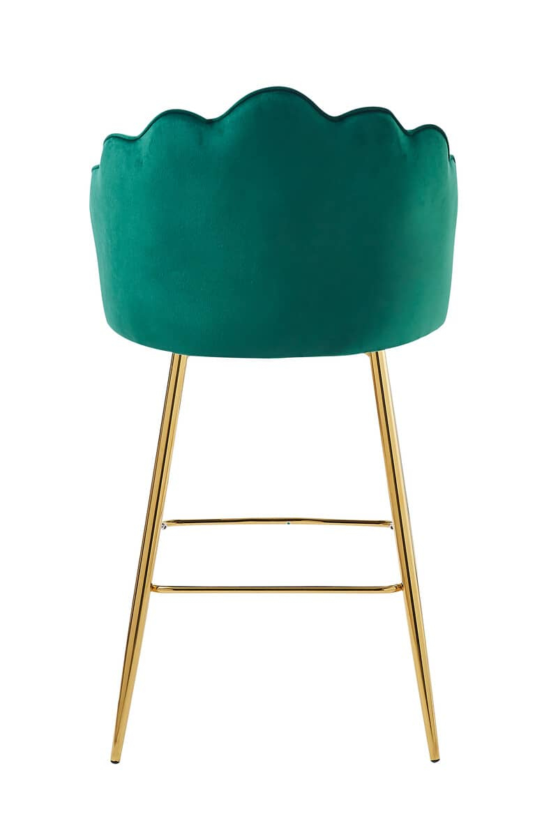 Baro kėdė SF396, žalia, 52x54x100 cm