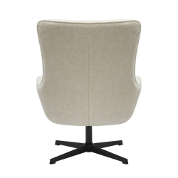 Biuro kėdė SF367, kreminė, 81x85x103 cm.