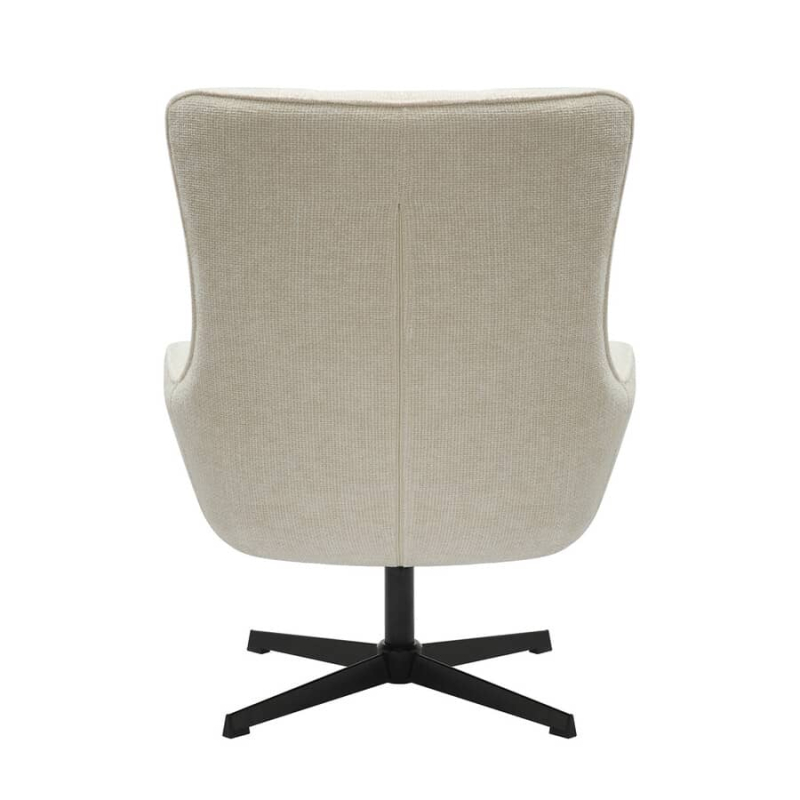 Biuro kėdė SF367, kreminė, 81x85x103 cm.