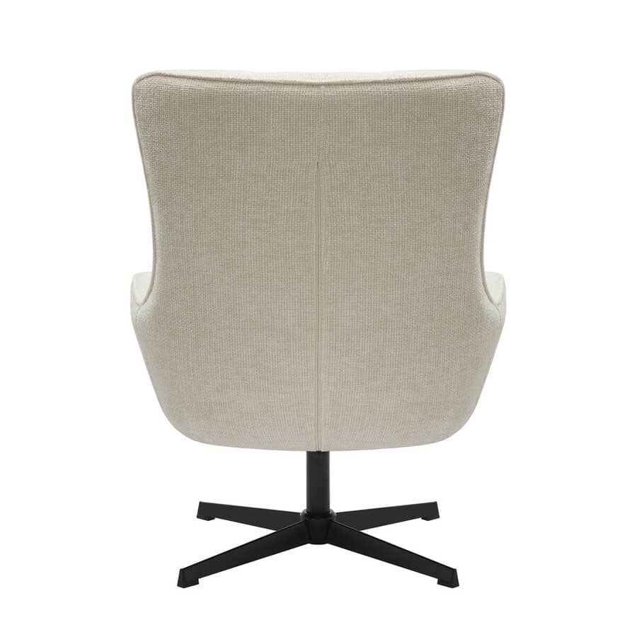 Biuro kėdė SF367, kreminė, 81x85x103 cm.