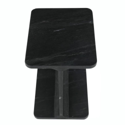 Žurnalinis staliukas AVELLINO, juodas, 38x31x46 cm