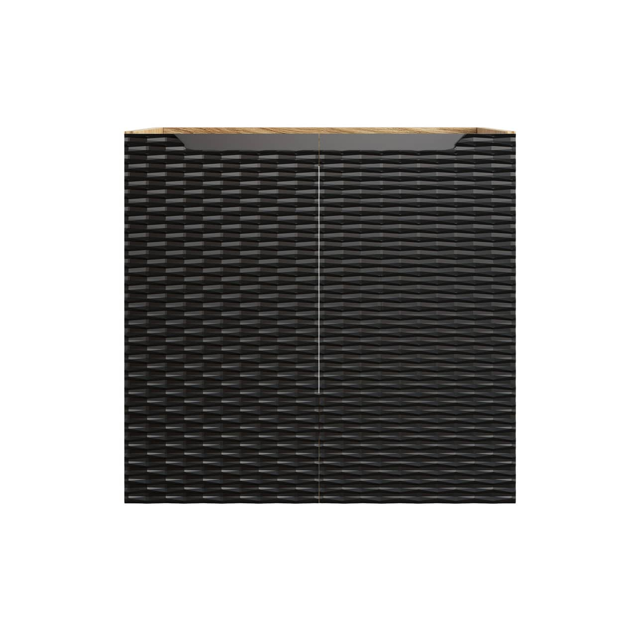 Pakabinama vonios spintelė su praustuvu 826D OCEAN NERO