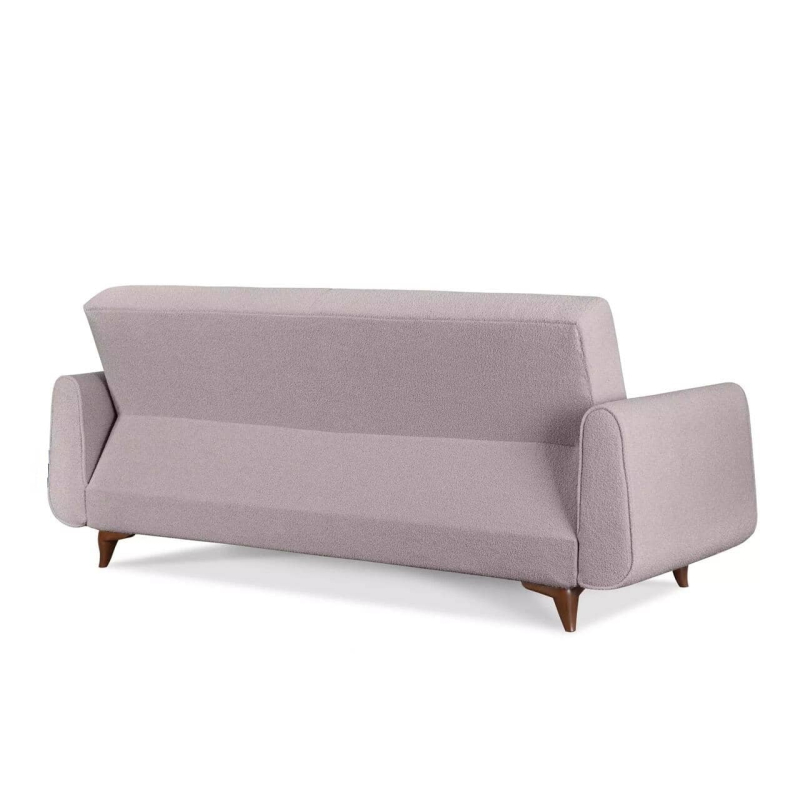 Sofa GUSTA TEDDY, pilka, 230x98x98 cm