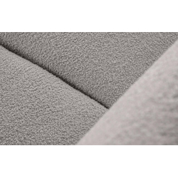 Sofa GUSTA TEDDY, pilka, 230x98x98 cm