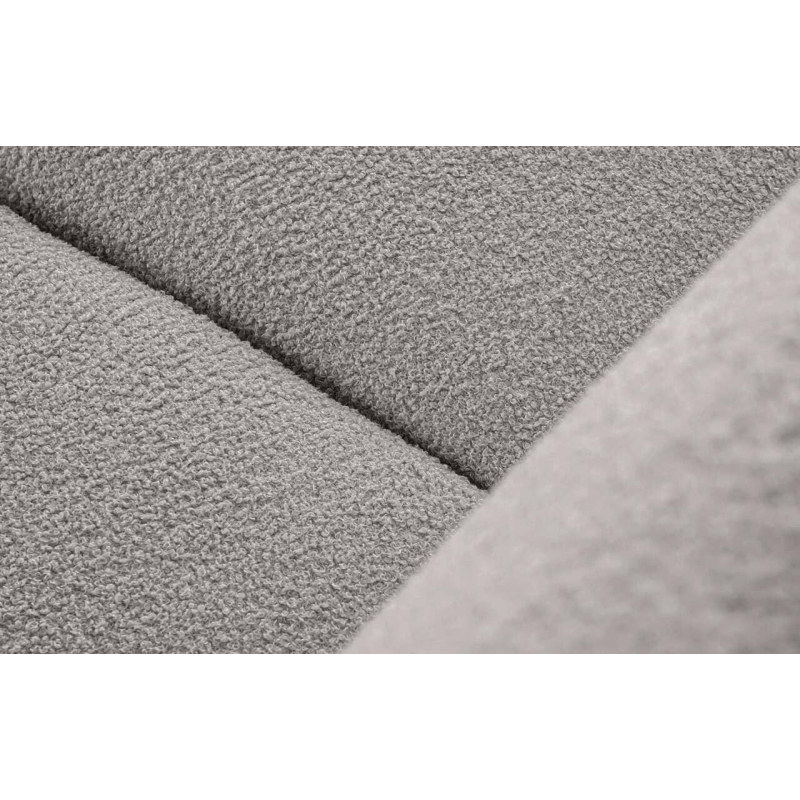 Sofa GUSTA TEDDY, pilka, 230x98x98 cm