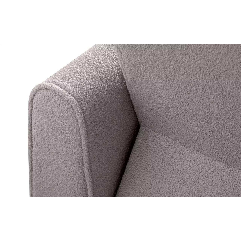 Sofa GUSTA TEDDY, pilka, 230x98x98 cm