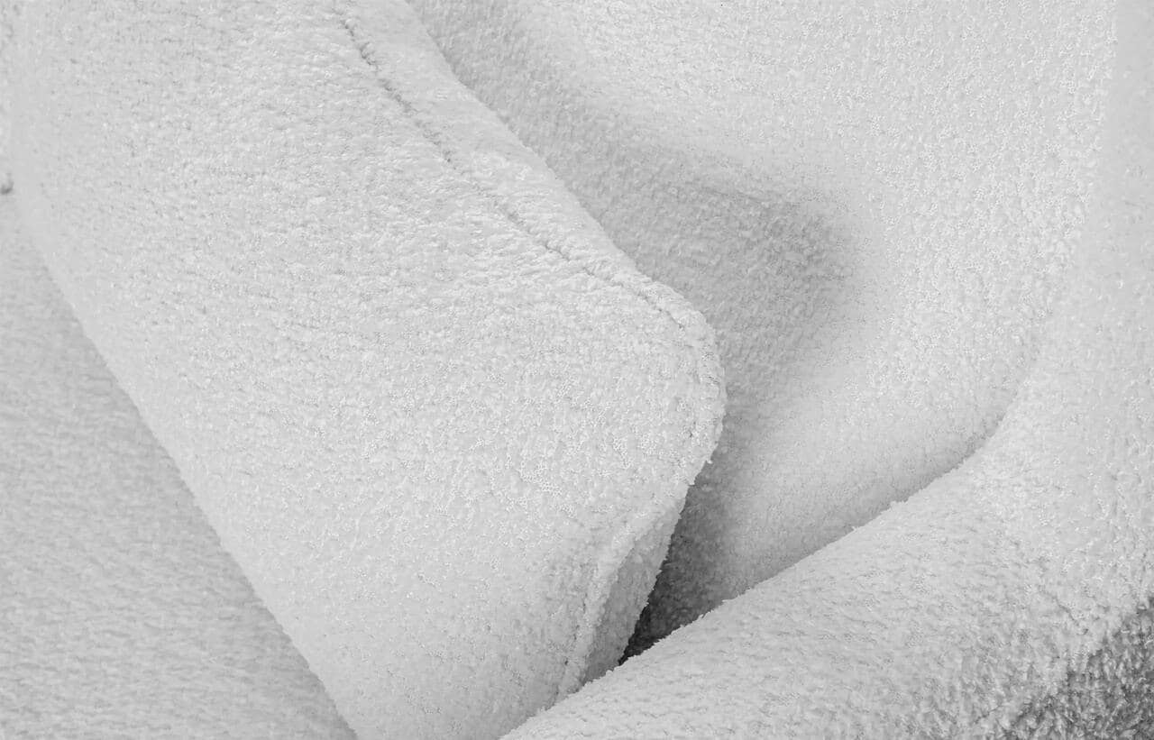 Sofa STRAL BOUCLE, pilka, 136x96x106 cm