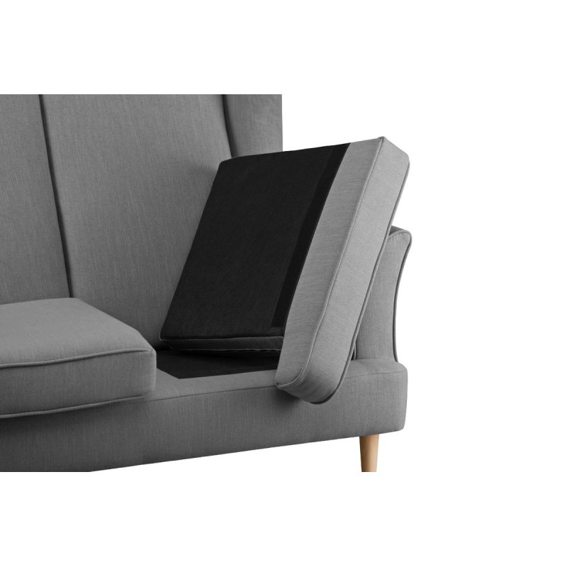 Sofa STRAL, pilka, 136x96x106 cm