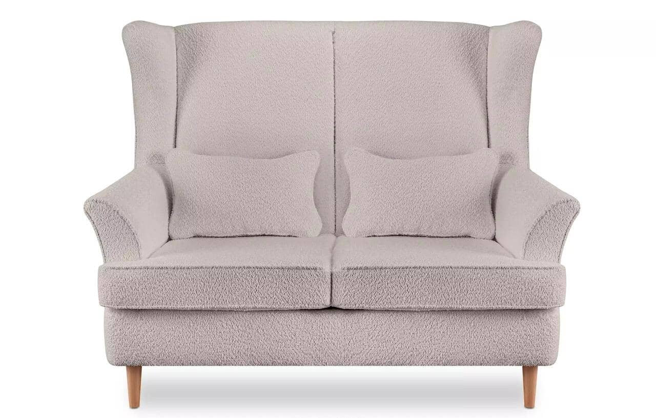 Sofa STRAL BOUCLE, smėlio, 136x96x106 cm