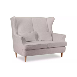 Sofa STRAL BOUCLE, smėlio, 136x96x106 cm