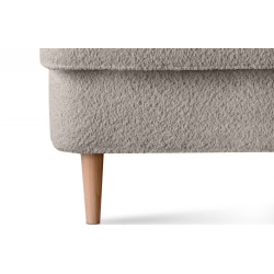 Sofa STRAL BOUCLE, smėlio, 136x96x106 cm