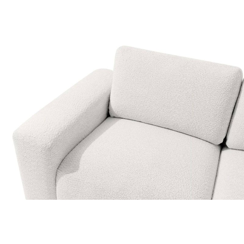 Kampinė sofa ZUCO, ecru, kairinė/dešininė, 430x105x84 cm