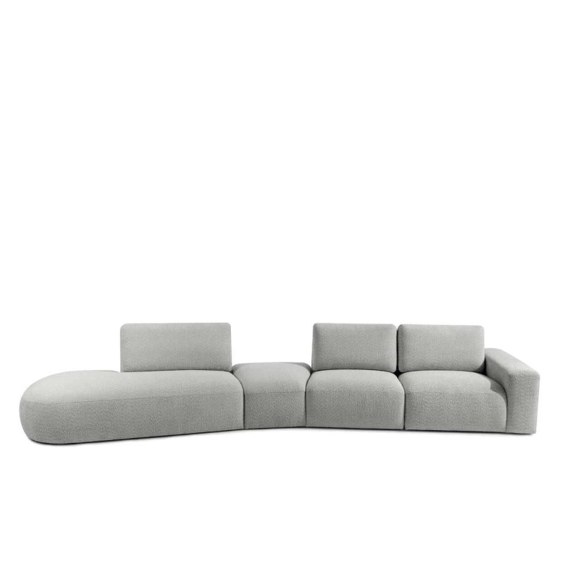 Kampinė sofa ZUCO, pelenų,...