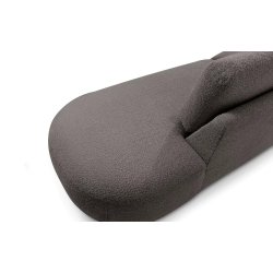 Kampinė sofa ZUCO, ruda, kairinė/dešininė, 430x105x84 cm