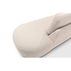 Kampinė sofa ZUCO, smėlio, kairinė/dešininė, 350x105x84 cm