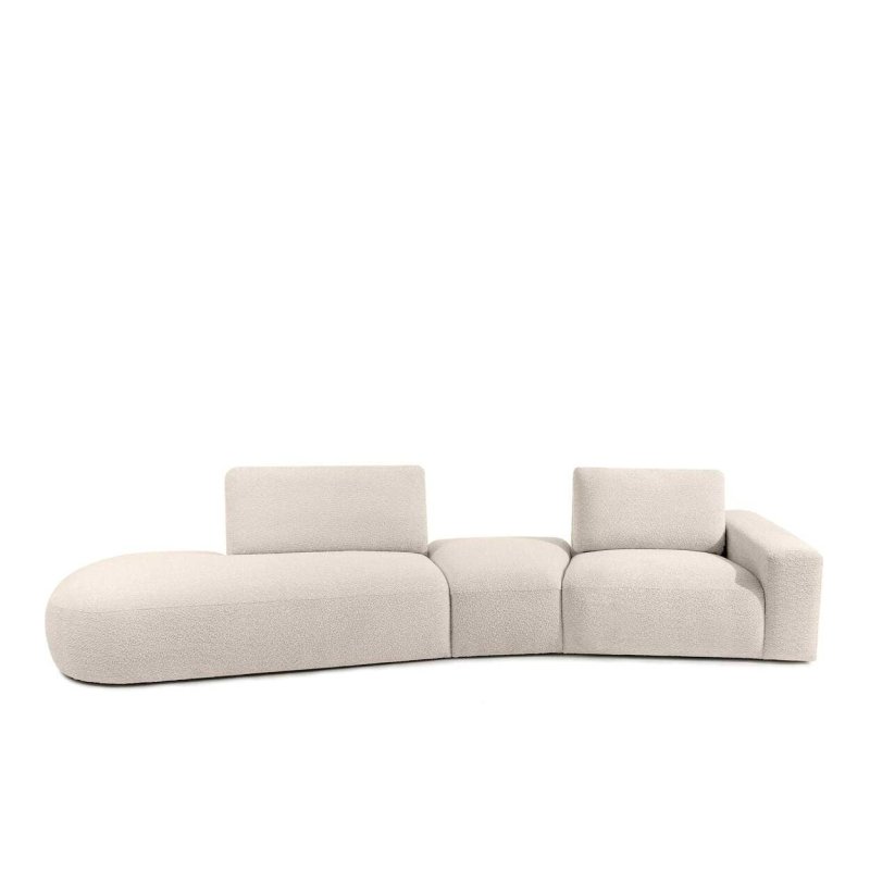 Kampinė sofa ZUCO, smėlio,...