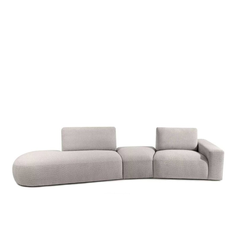 Kampinė sofa ZUCO, šviesiai...