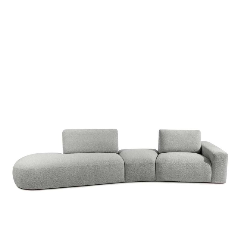 Kampinė sofa ZUCO, pelenų,...