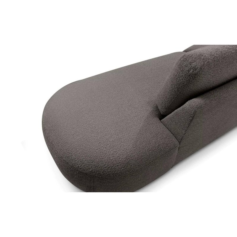 Kampinė sofa ZUCO, ruda, kairinė/dešininė, 350x105x84 cm