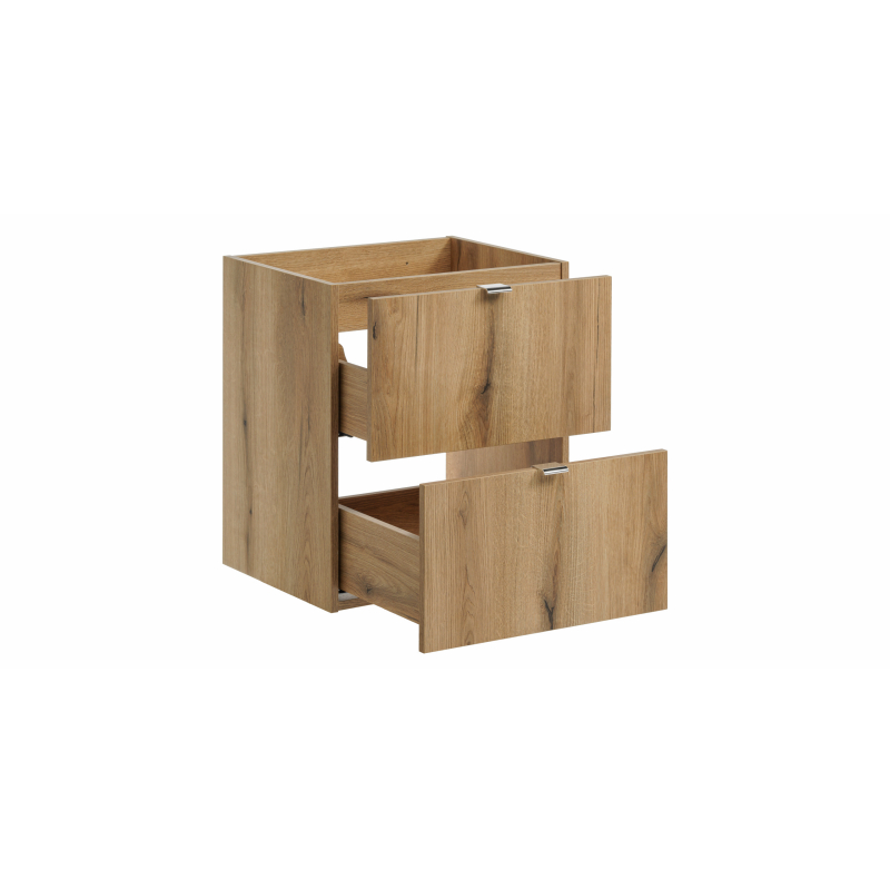 Pakabinama vonios spintelė su stalviršiumi 825W NOVA OAK
