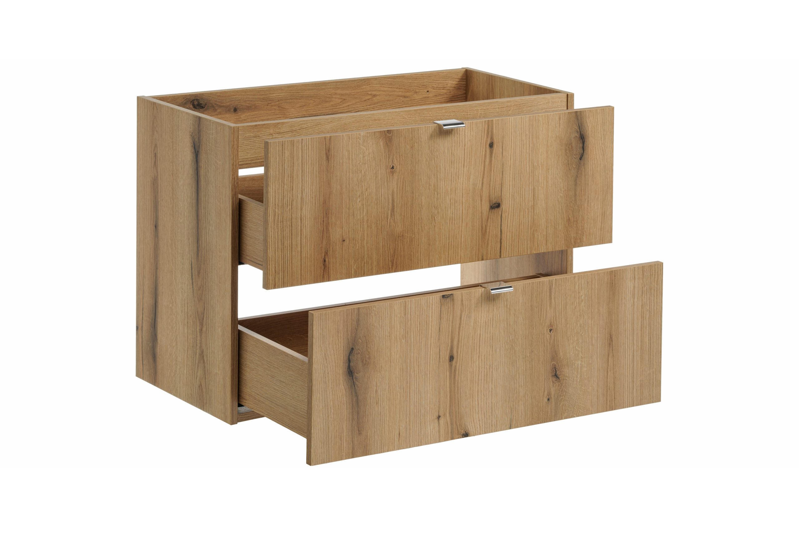 Pakabinama vonios spintelė su stalviršiumi 828W NOVA OAK