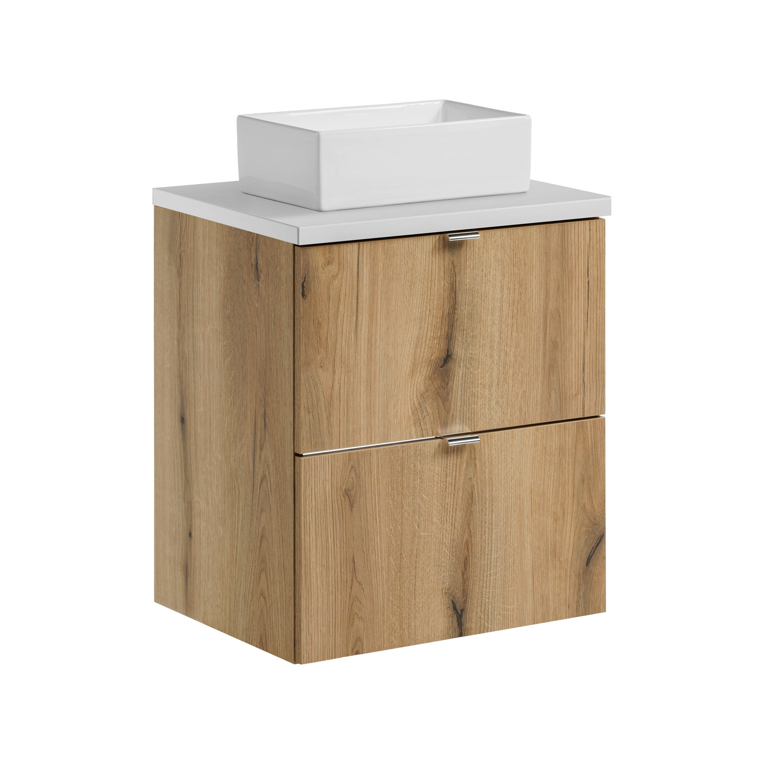 Pakabinama vonios spintelė su stalviršiumi 825W NOVA OAK