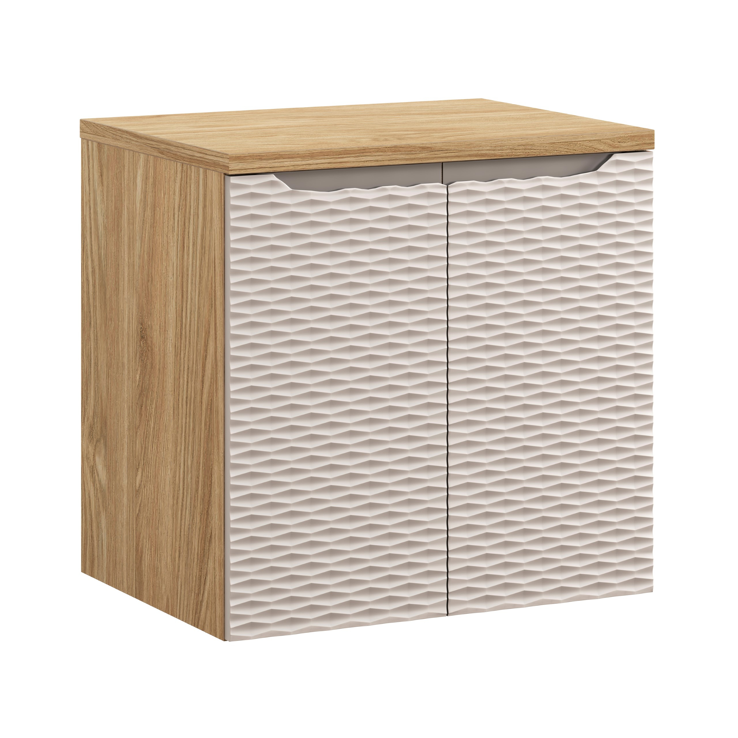 Pakabinama vonios spintelė su stalviršiumi 826D OCEAN BEIGE