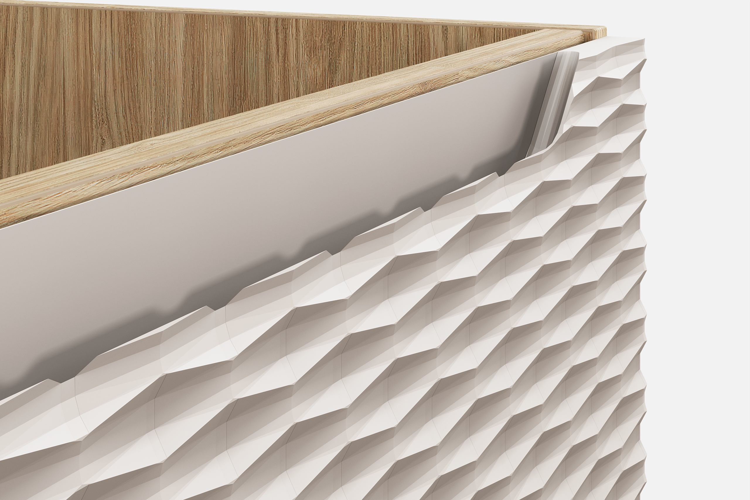 Pakabinama vonios spintelė su stalviršiumi 826D OCEAN BEIGE