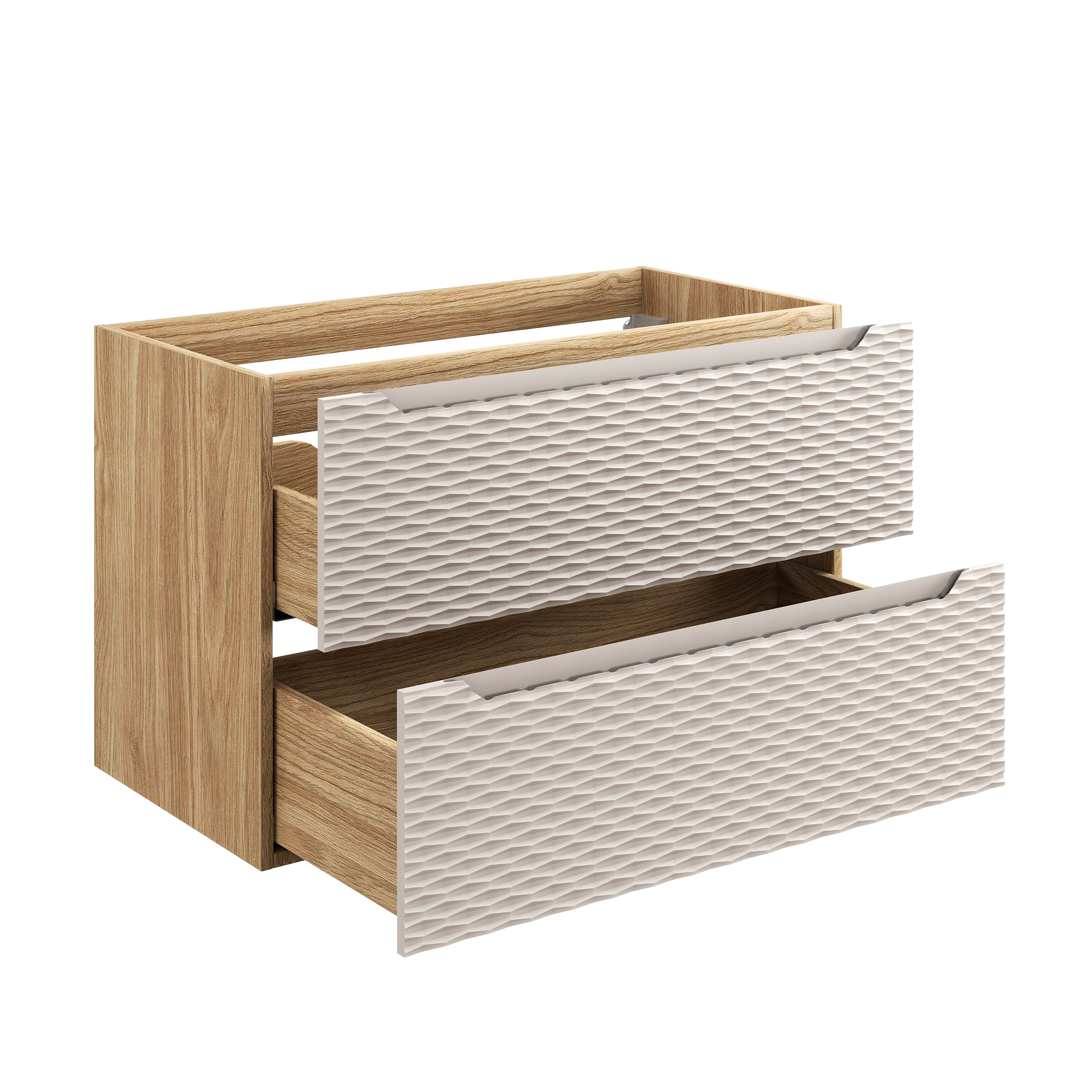 Pakabinama vonios spintelė su stalviršiumi 829 OCEAN BEIGE