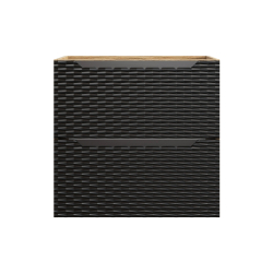 Pakabinama vonios spintelė su praustuvu 826B OCEAN NERO