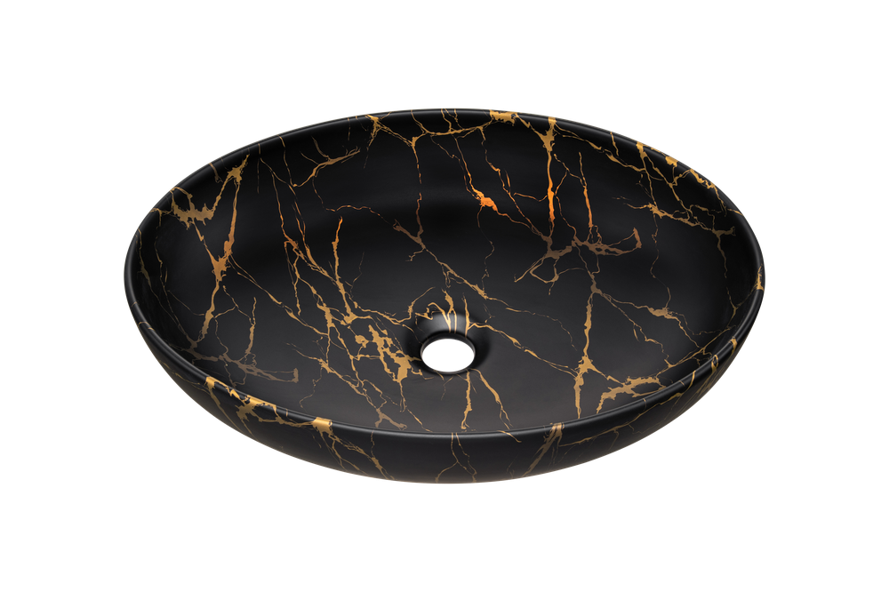 Pakabinama vonios spintelė su praustuvu 828A OCEAN NERO