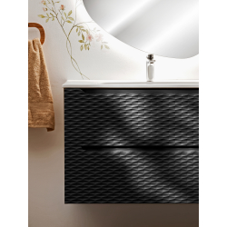 Pakabinama vonios spintelė su stalviršiumi 827 OCEAN NERO