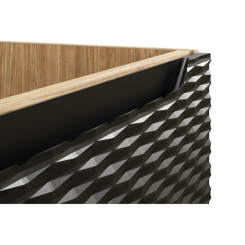 Pakabinama vonios spintelė su stalviršiumi 829 OCEAN NERO