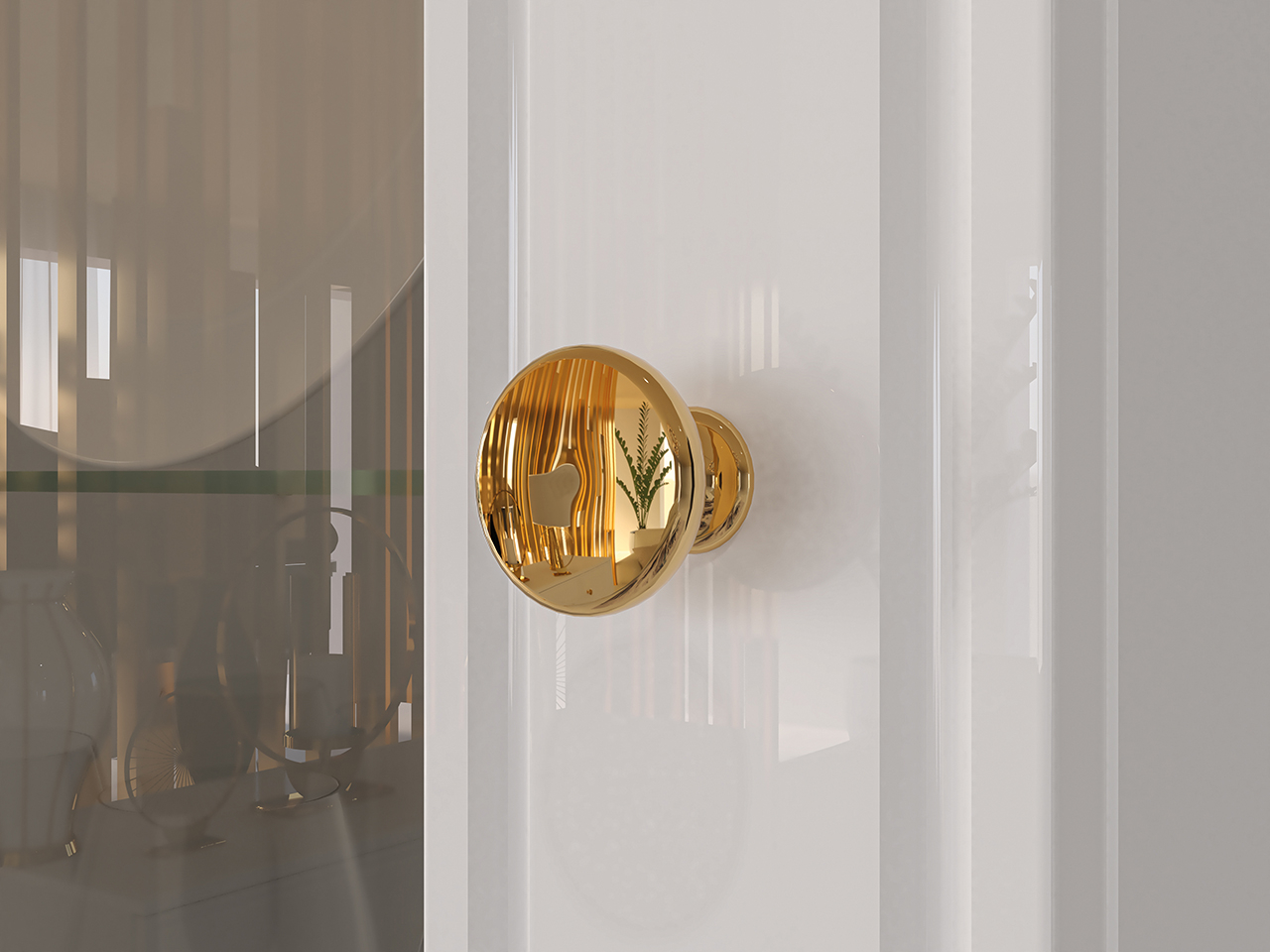 Siaura vitrina ISOR, 55x40x190 cm