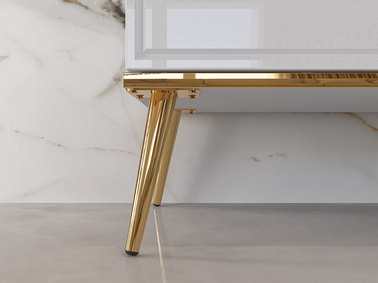 Siaura vitrina ISOR, 55x40x190 cm