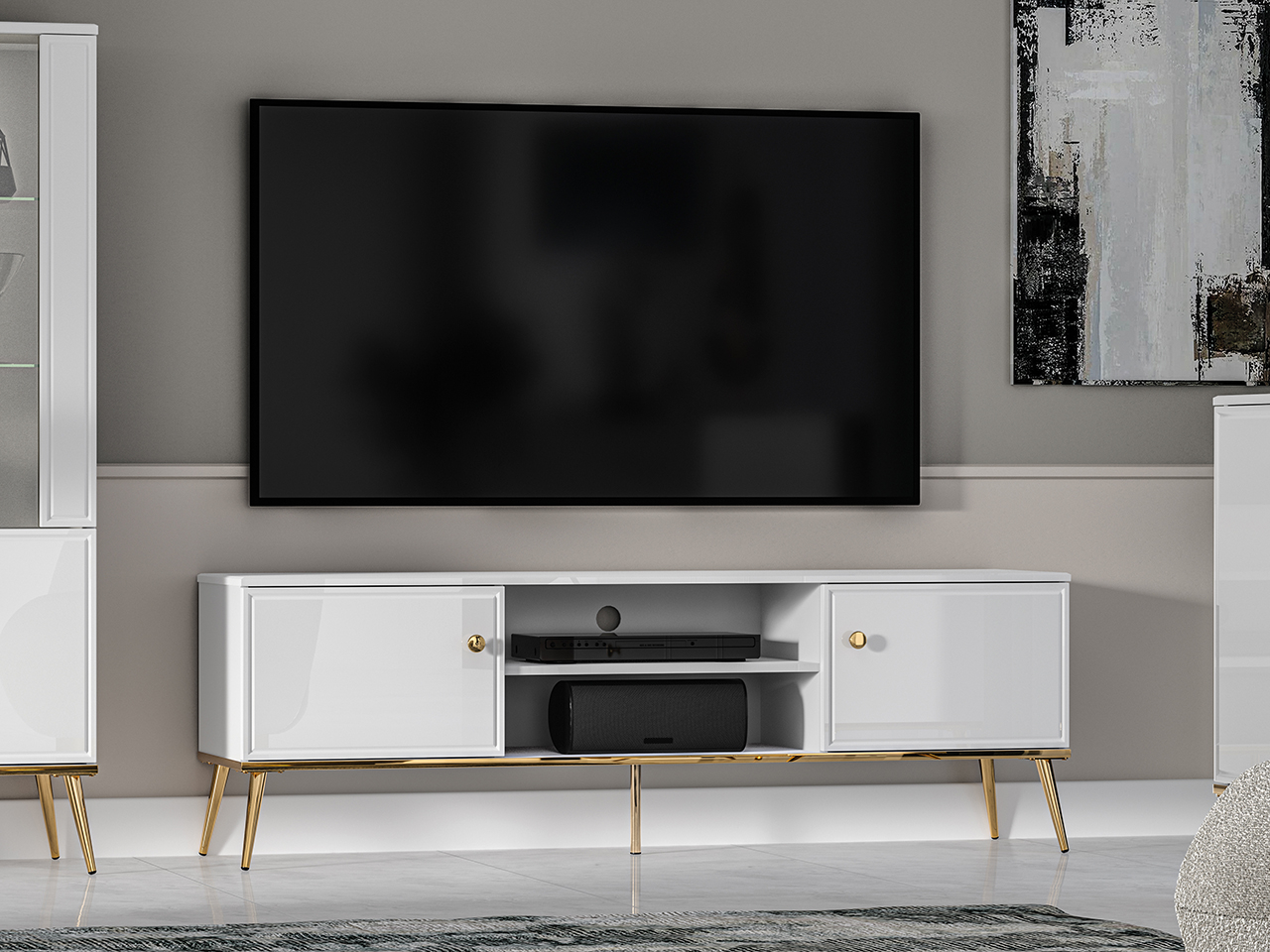 TV staliukas ISOR, 160x40x53 cm