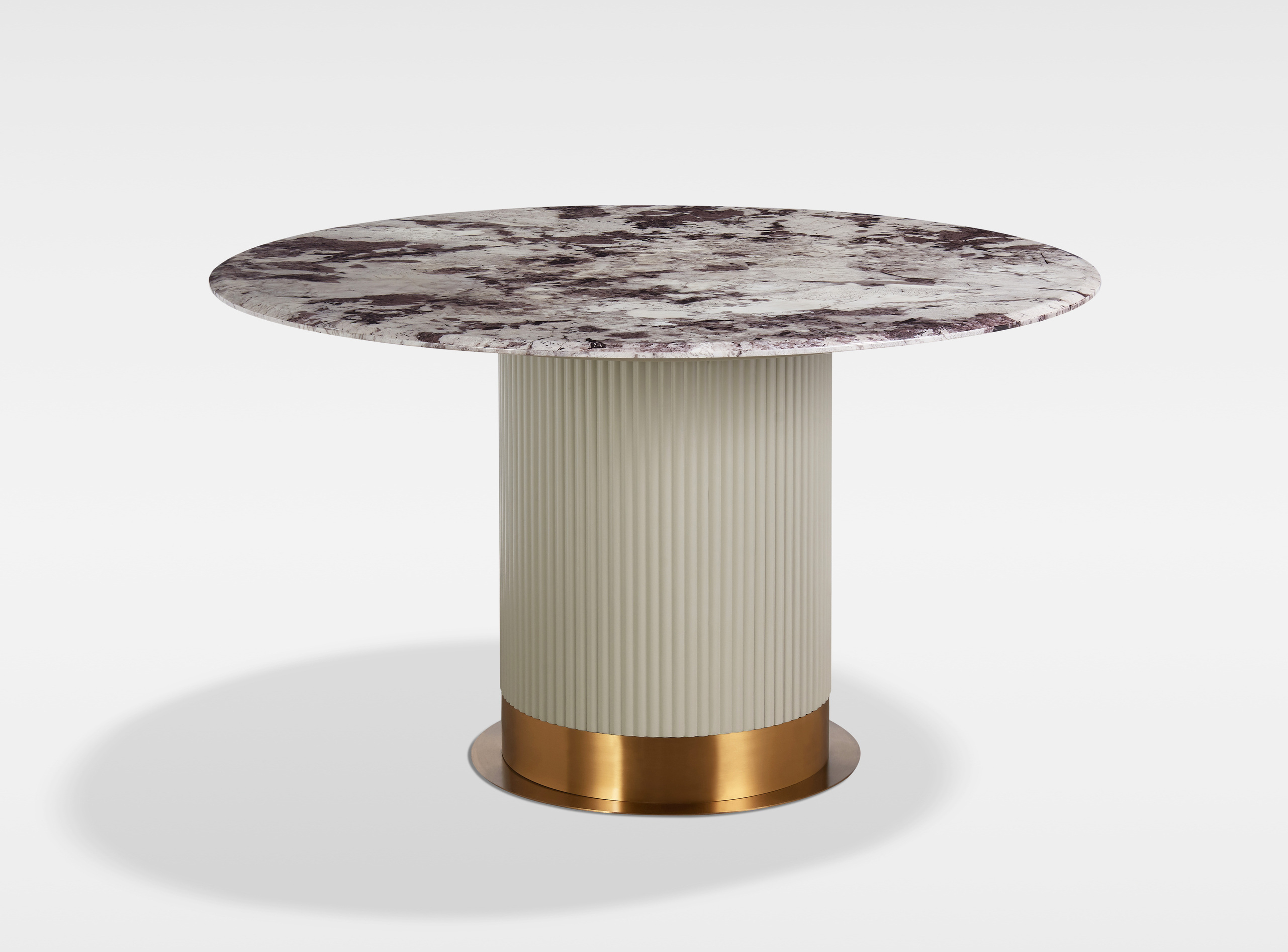 Apvalus valgomojo stalas STILI, 135x135x76 cm