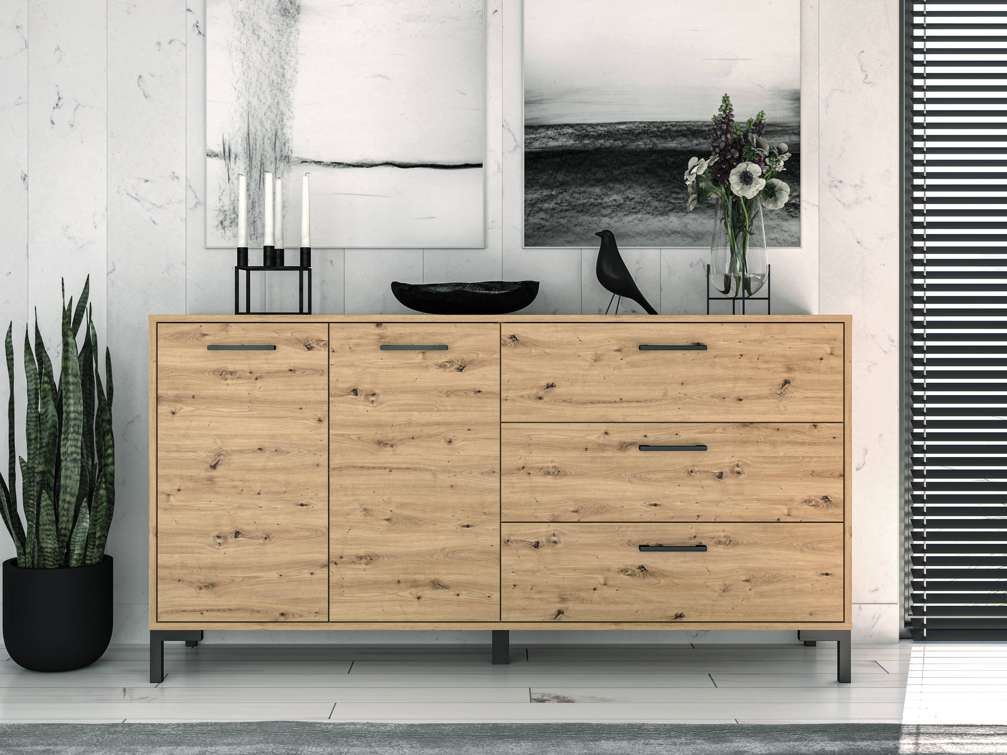 Plati komoda CORI, 159x40x83 cm
