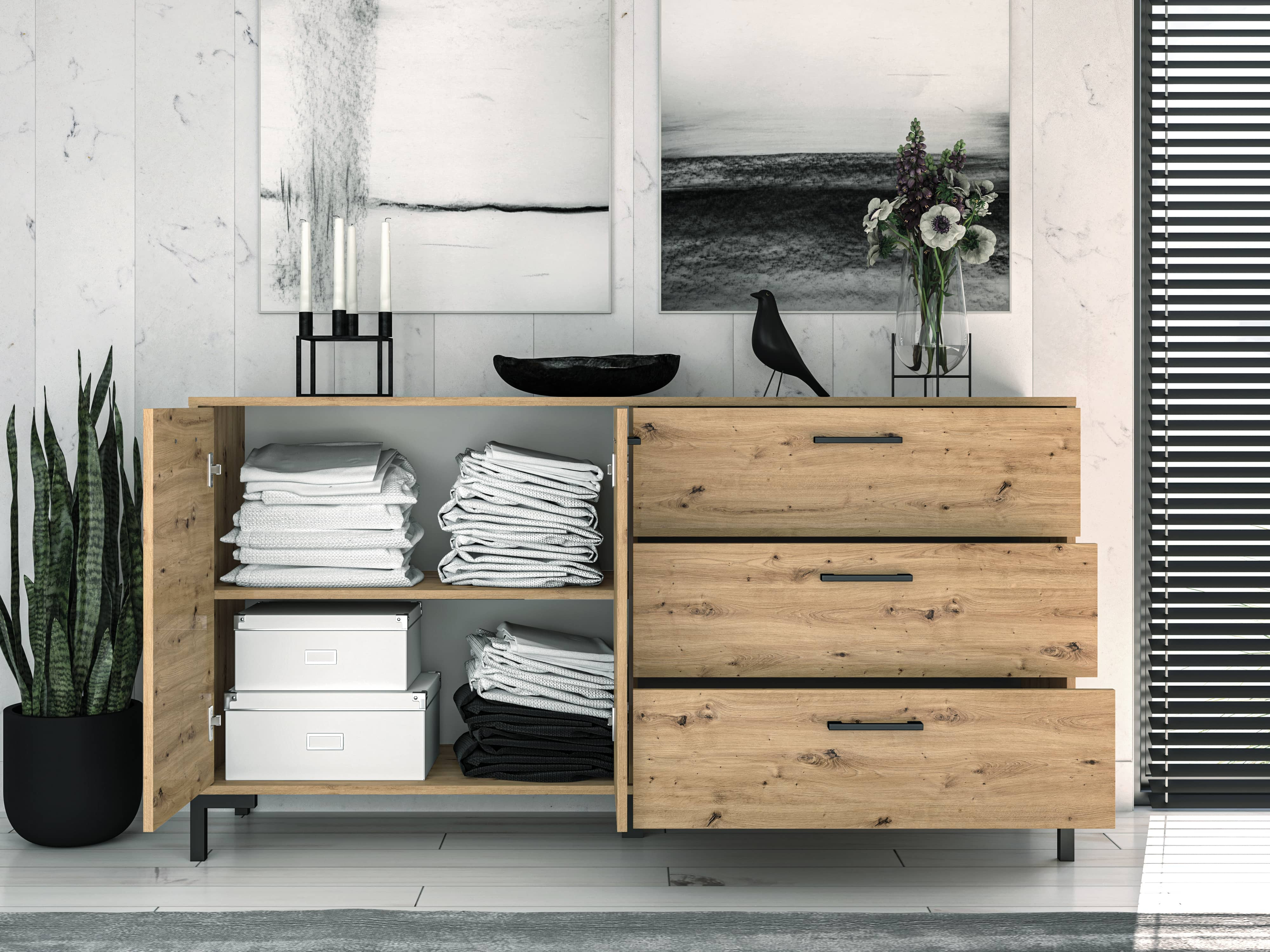 Plati komoda CORI, 159x40x83 cm