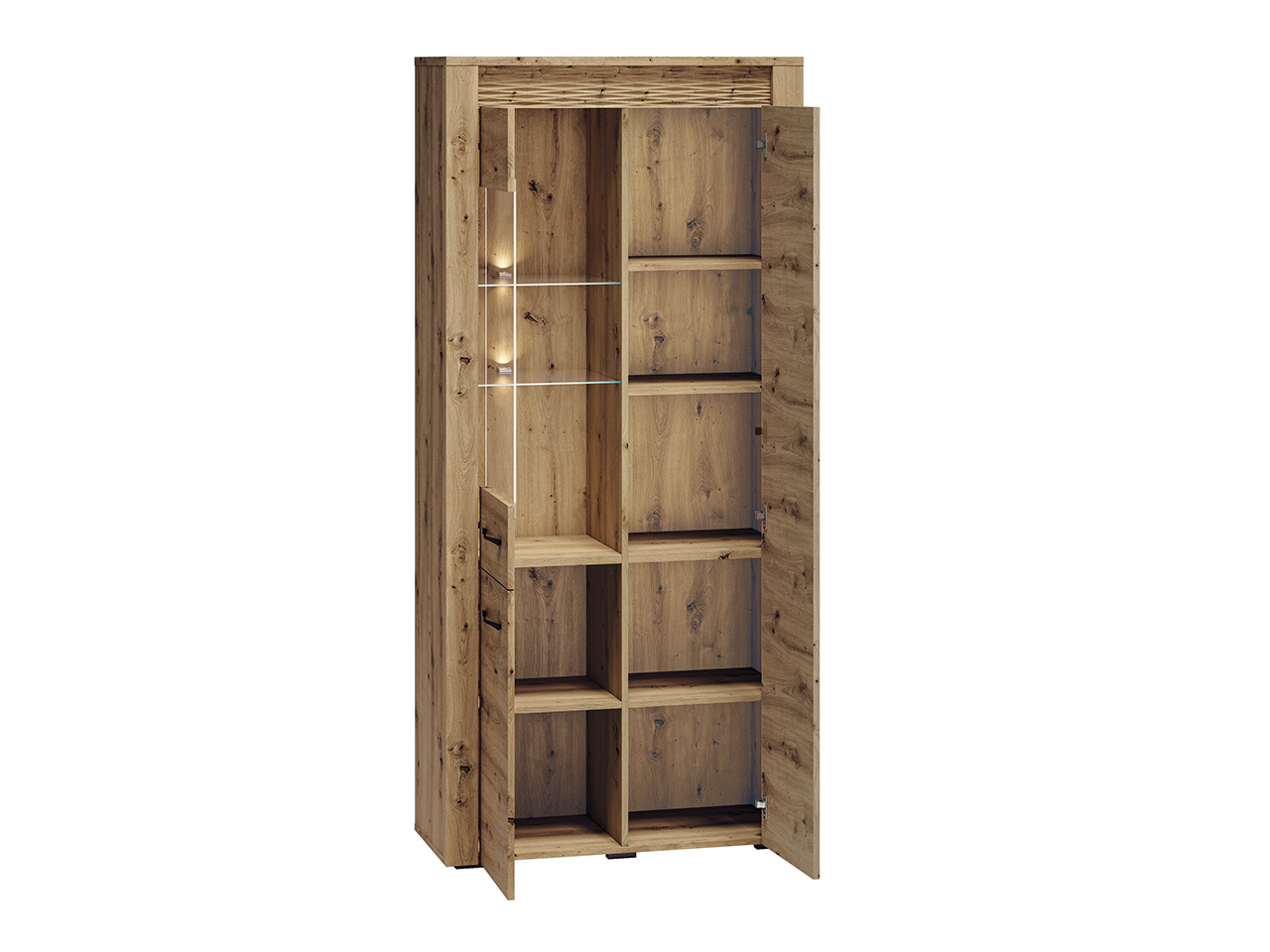 Vitrina VANO, 92x40x200 cm