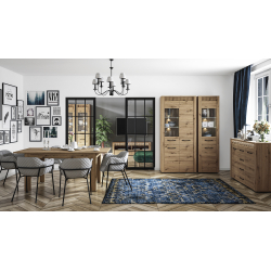 Vitrina VANO, 92x40x200 cm