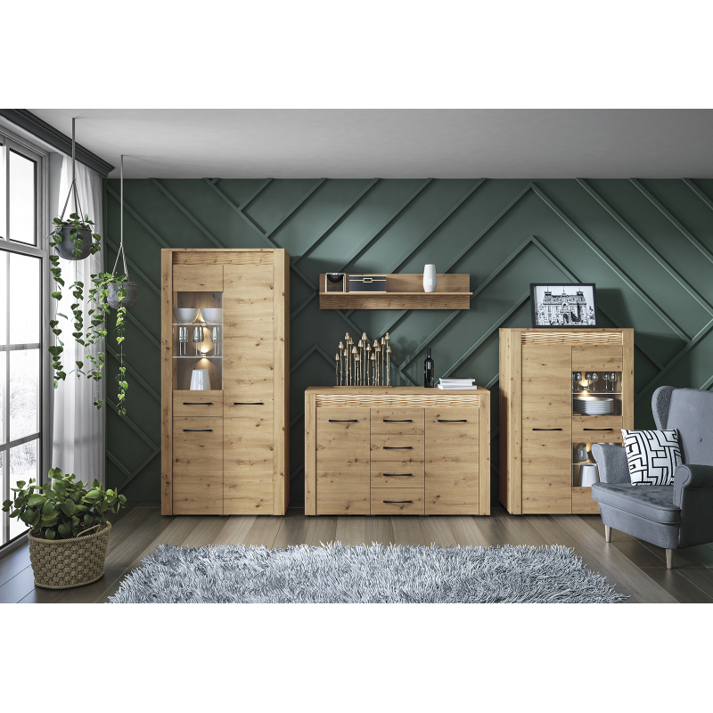 Vitrina VANO, 92x40x200 cm