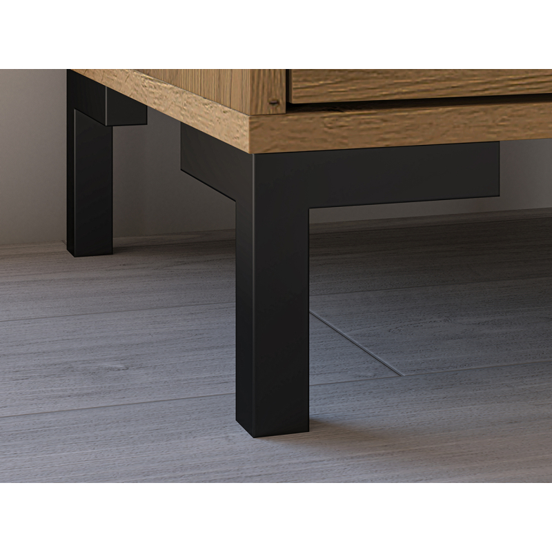 Aukšta vitrina CORI, 55x40x200 cm