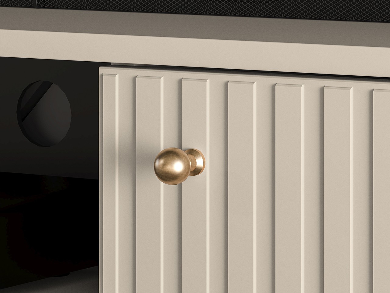 TV spintelė SOPHIA, kašmyro, 160x40x53 cm