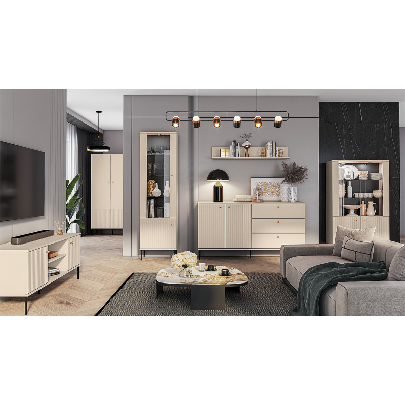 TV spintelė SOPHIA, kašmyro, 160x40x53 cm