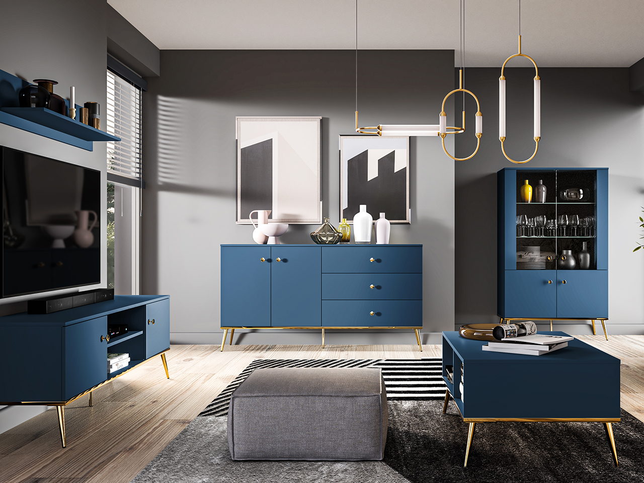 Komoda MARINO, 120x40x85 cm