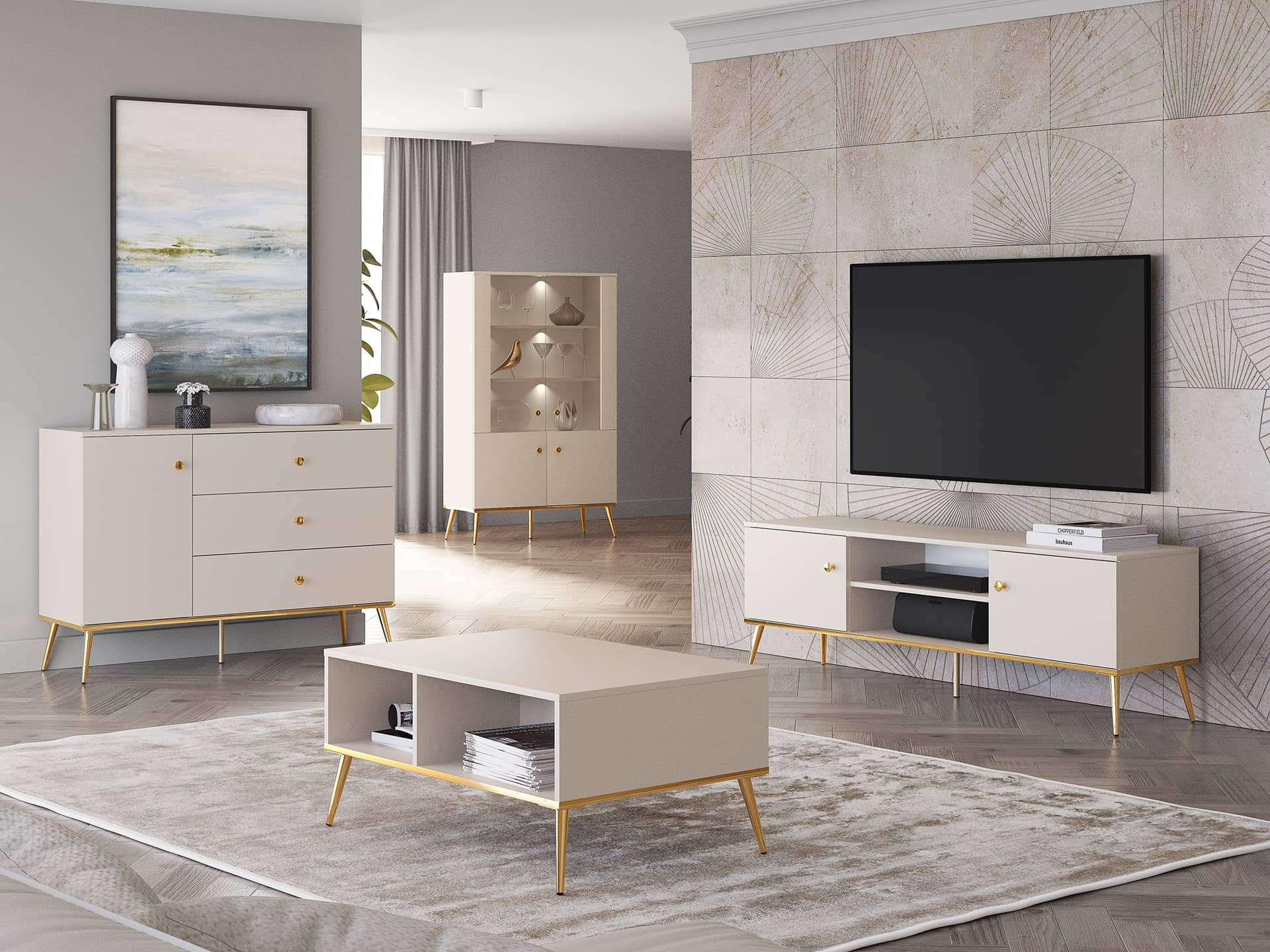 Komoda SELGA, 120x40x85 cm